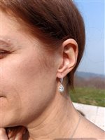 Vicenza - Piazzetta Palladio 2 - Boucles d'oreilles Crivelli Femme DIAMANTI in Or blanc Diamante 1.43 Ct 372-3647-MOD - 372-3647-MOD